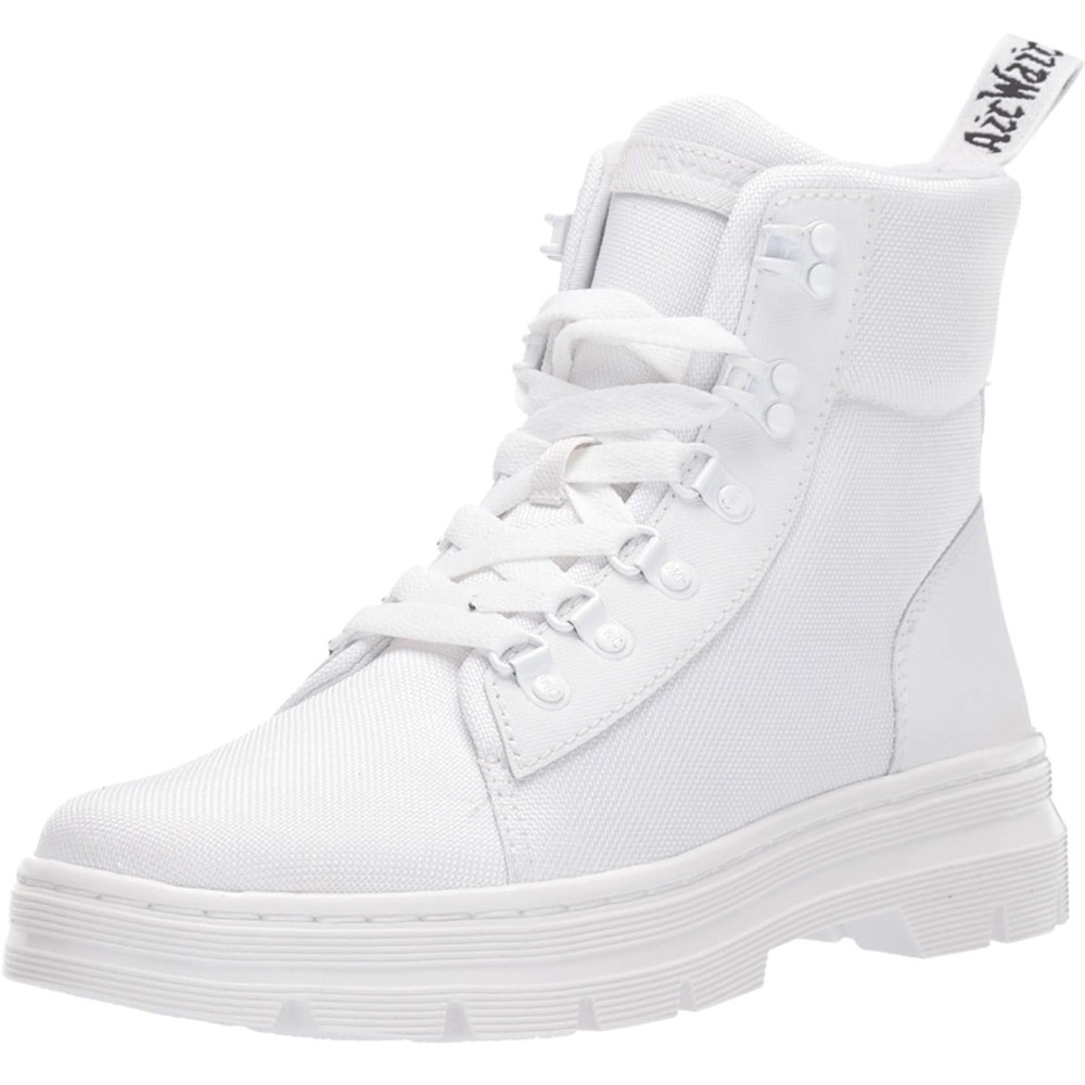 NWT Dr. Martens, White Doc Martens, combat boots, street style, NEW Doc Martens